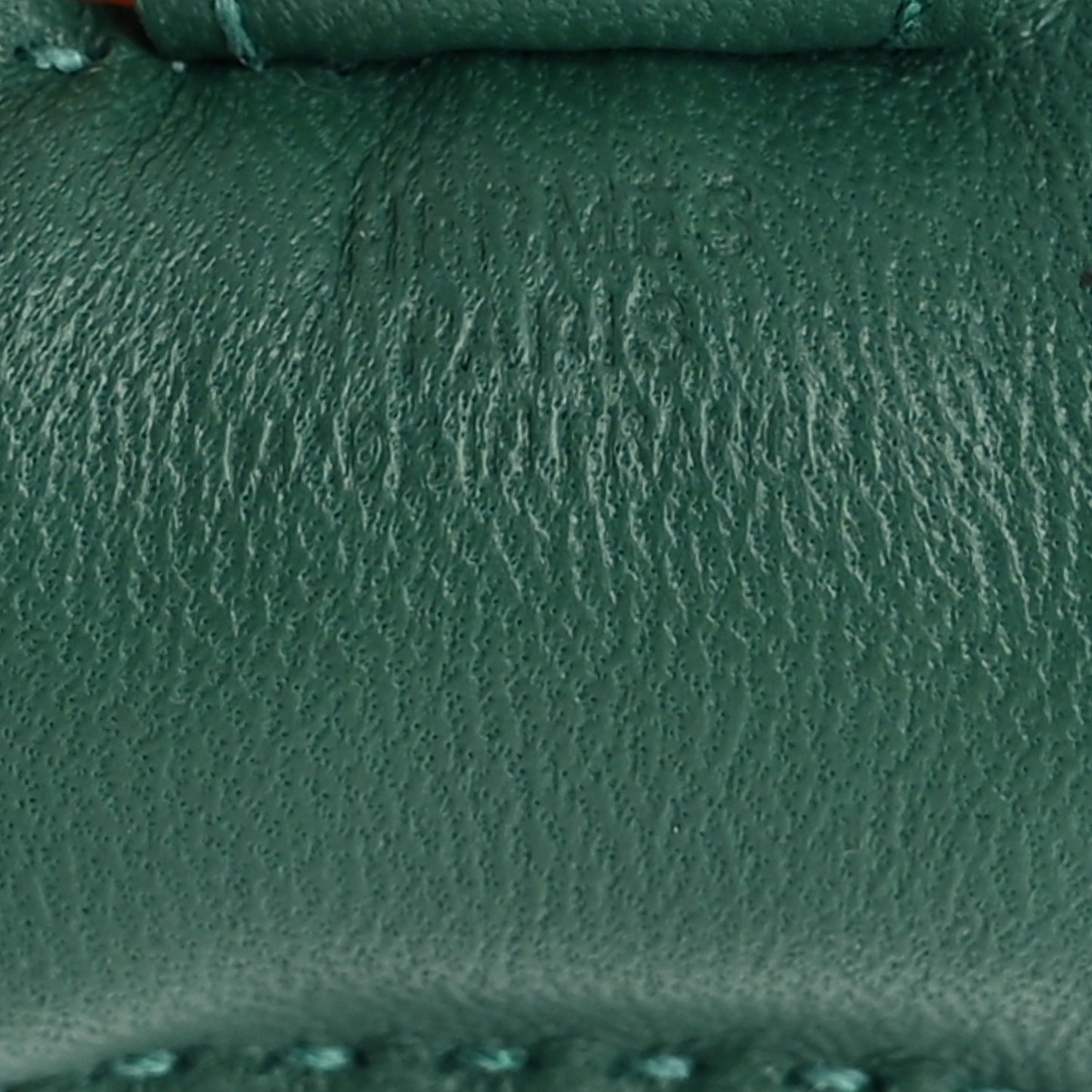 Milo Lambskin Grigri Rodeo Horse Bag Charm PM Vert Moyen