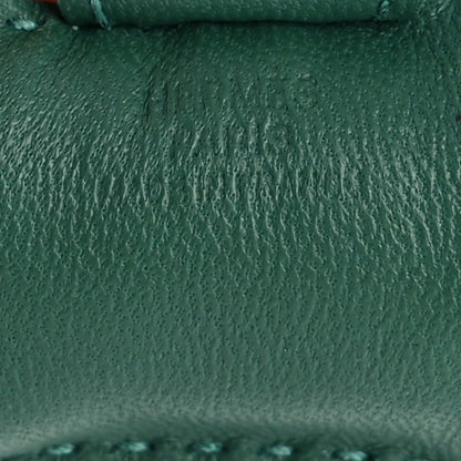 Hermes Milo Lambskin Grigri Rodeo Horse Bag Charm PM Vert Moyen 3 of 6