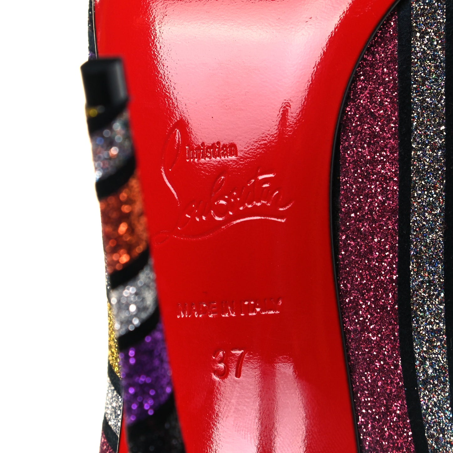 Suede Stripyglitter So Kate 120 Pumps 37 Multi