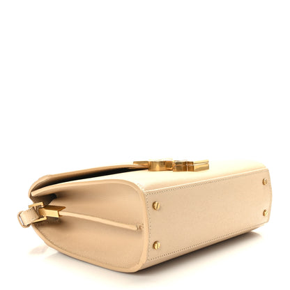 Saint Laurent Grain de Poudre Mini Classic Monogram Cassandra Top Handle Avoiro 4 of 8