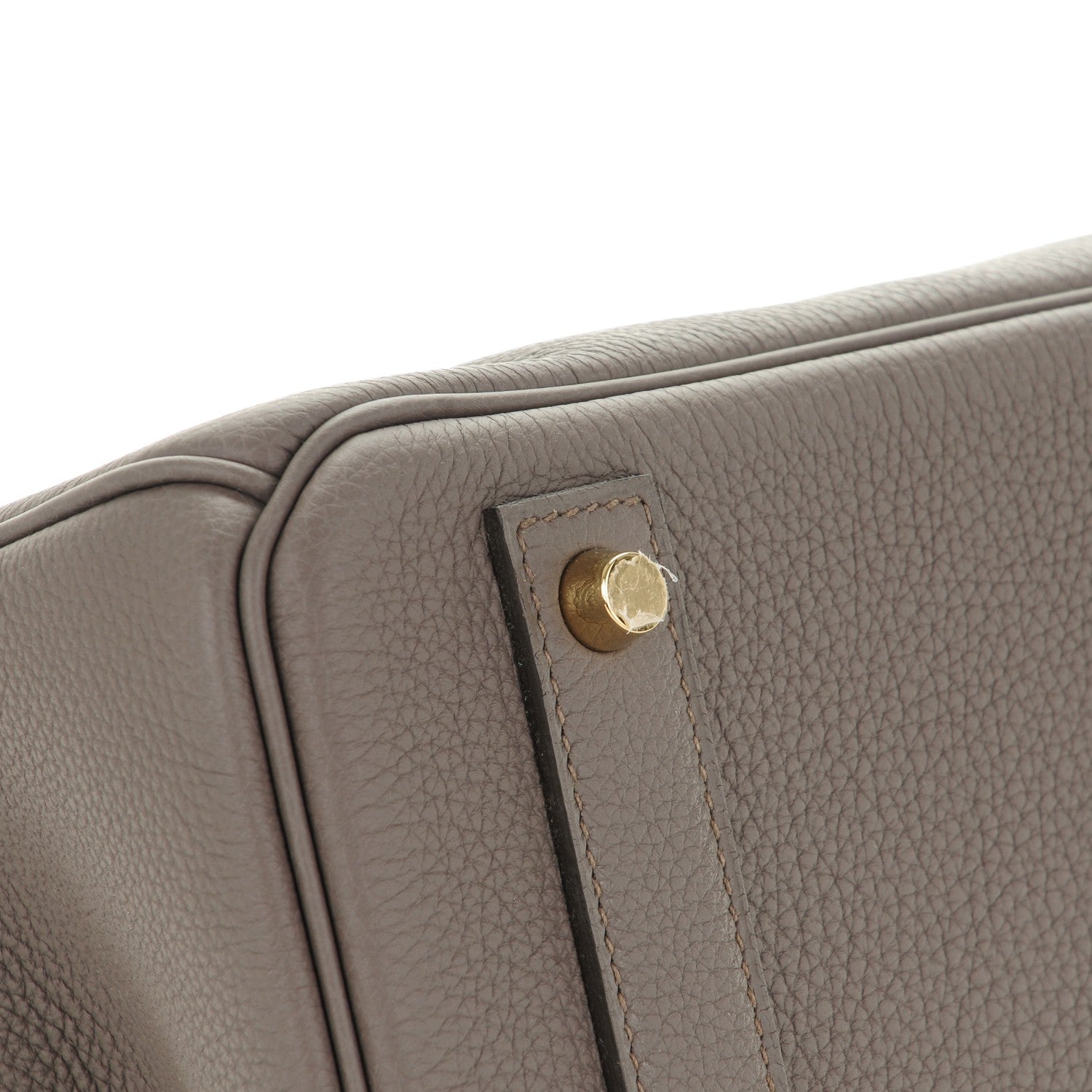 Hermes Togo Birkin 40 Etain 11 of 26