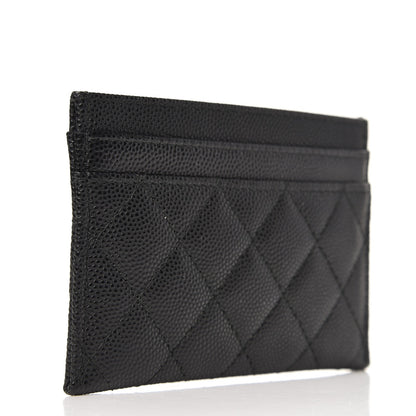Chanel Caviar Quilted Boy Card Holder Black 3 of 8