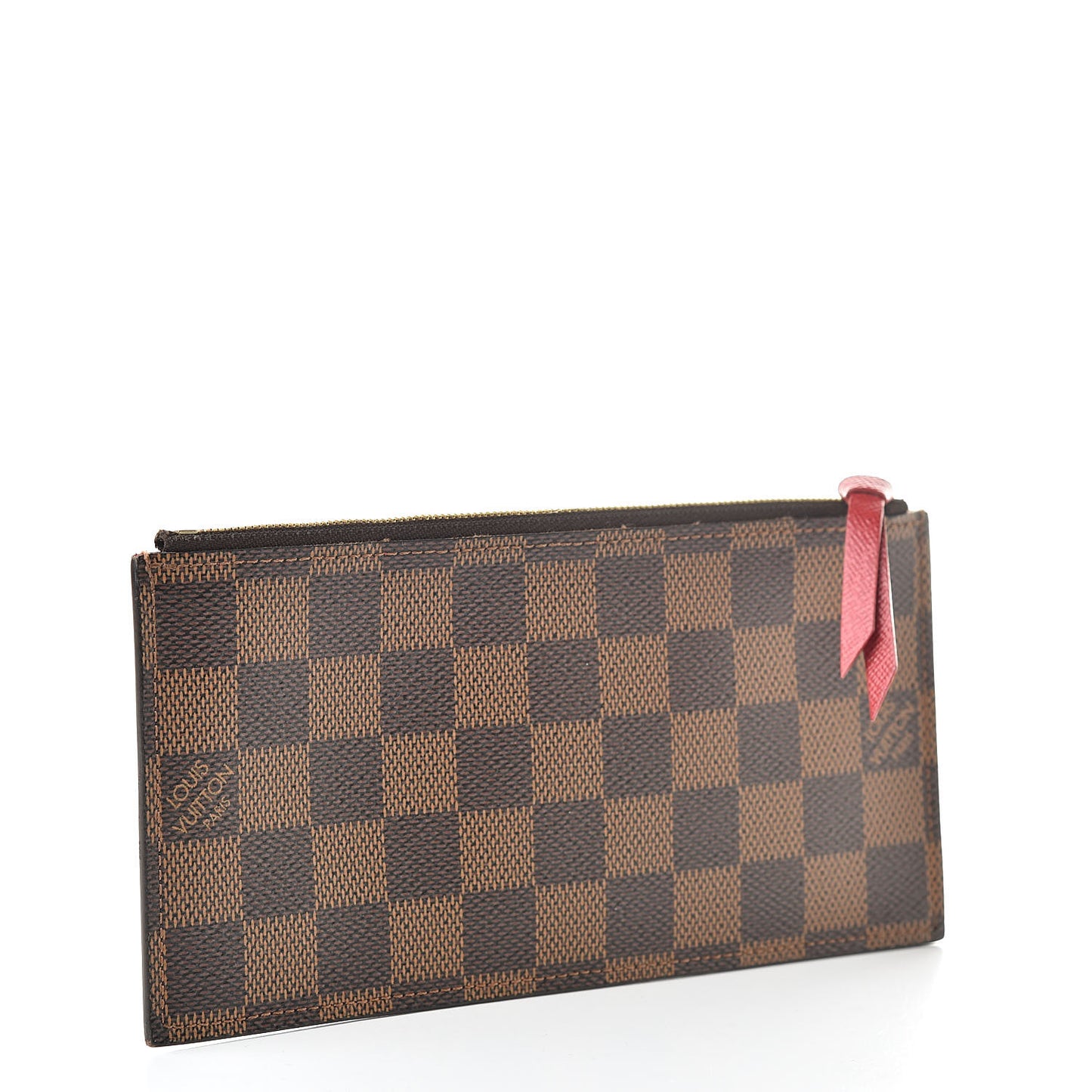 Damier Ebene Felicie Chain Wallet Zippered Insert