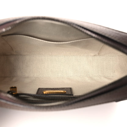 Gucci Textured Dollar Calfskin Gucci 100 Aria Belt Bag 80 32 New Acero Multicolor 5 of 8