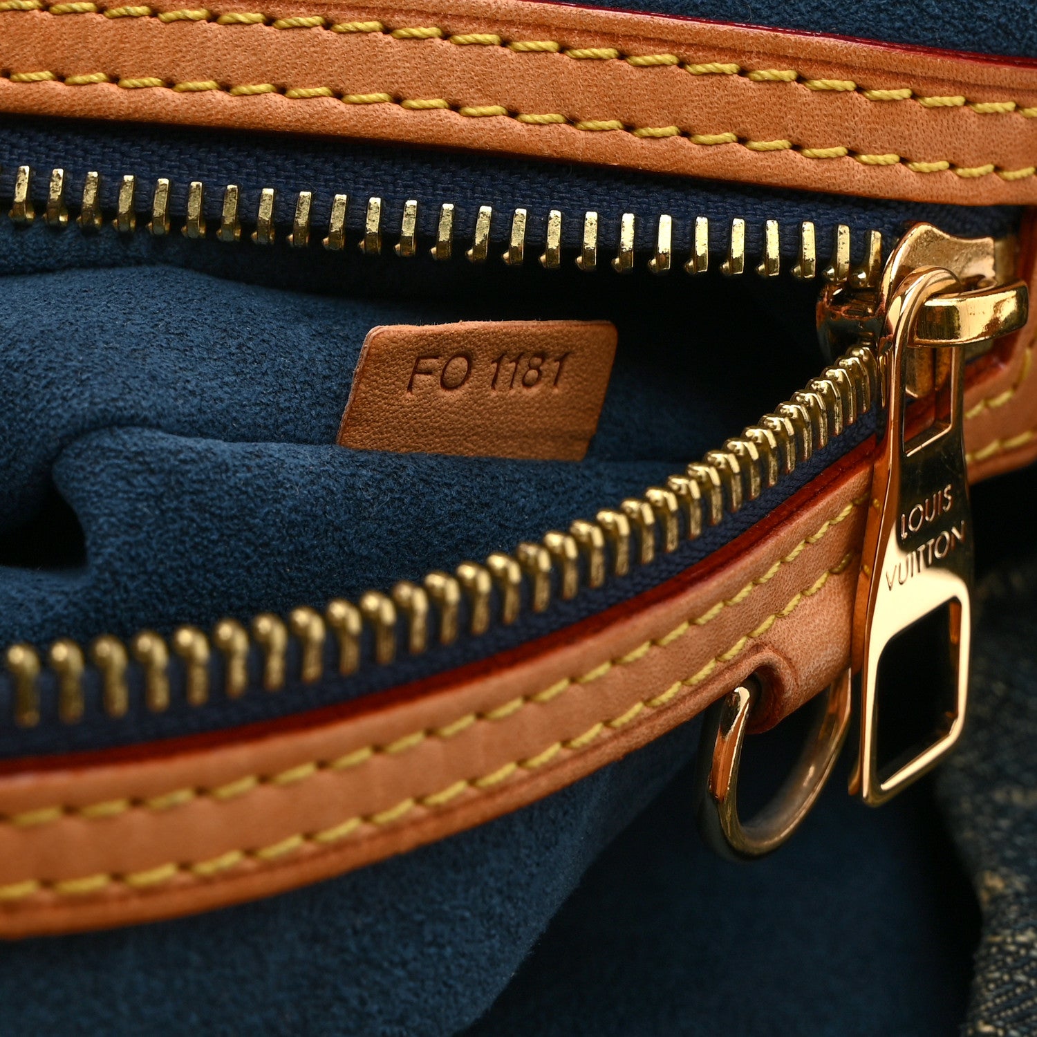 Louis Vuitton Denim Daily GM Gris Blue 7 of 10