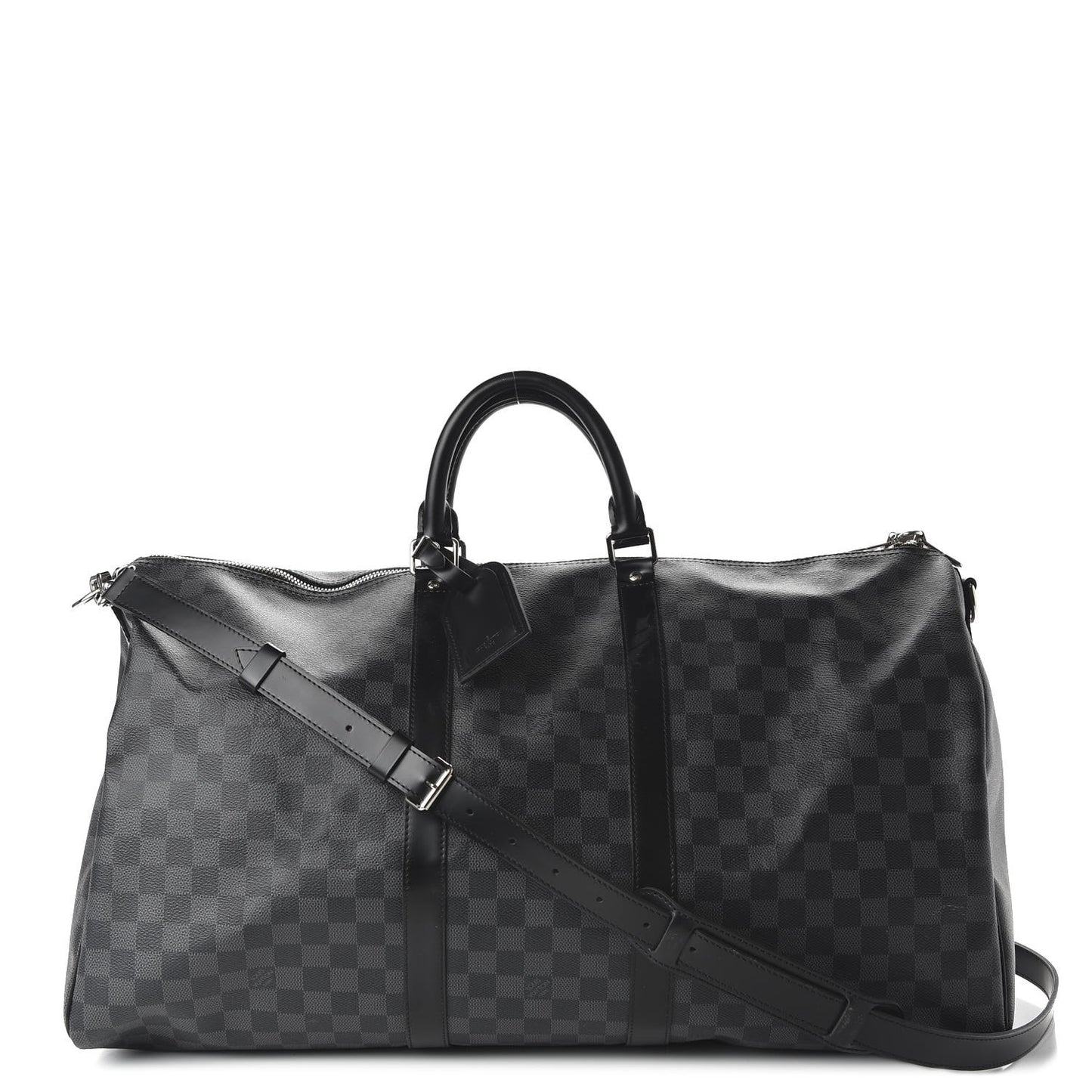 Damier Graphite Keepall Bandouliere 55