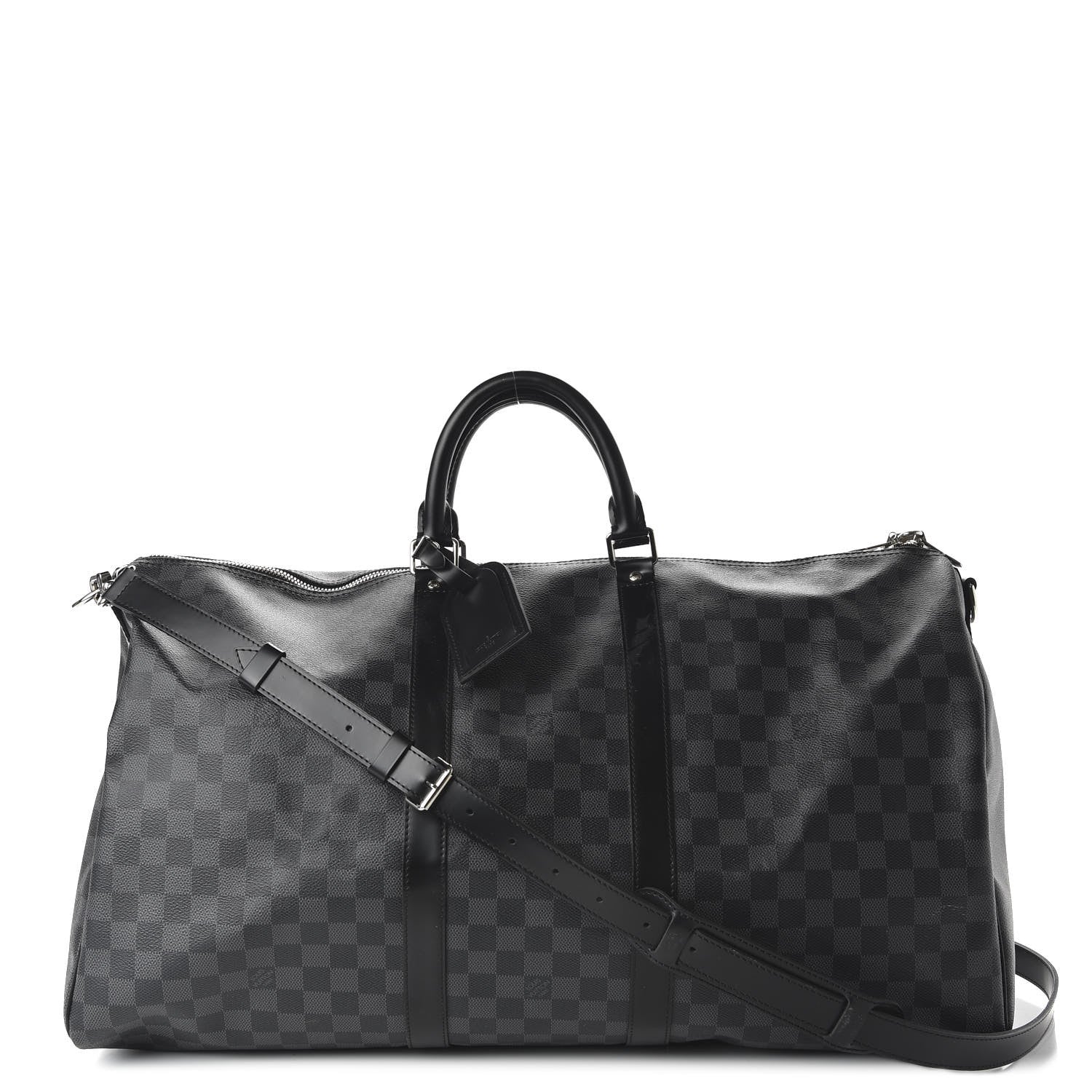 Louis Vuitton Damier Graphite Keepall Bandouliere 55 1 of 9