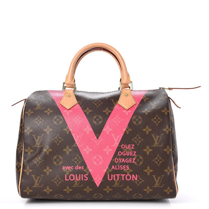 Louis Vuitton Monogram Speedy 30 V Grenade 1 of 7
