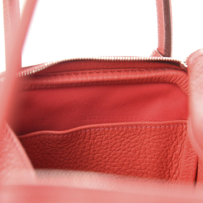 Hermes Taurillon Clemence Lindy 26 Bougainvillea 13 of 15