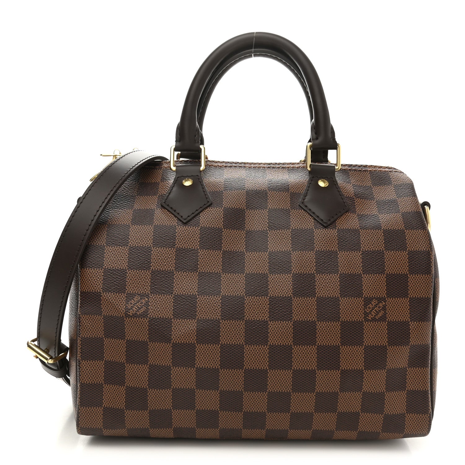Louis Vuitton Damier Ebene Speedy Bandouliere 25 1 of 10