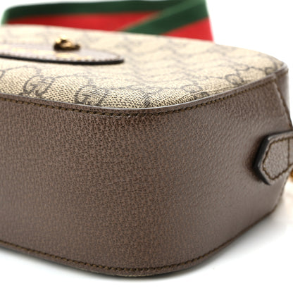 Gucci GG Supreme Monogram Web Neo Vintage Shoulder Bag Beige New Acero Crop 10 of 10