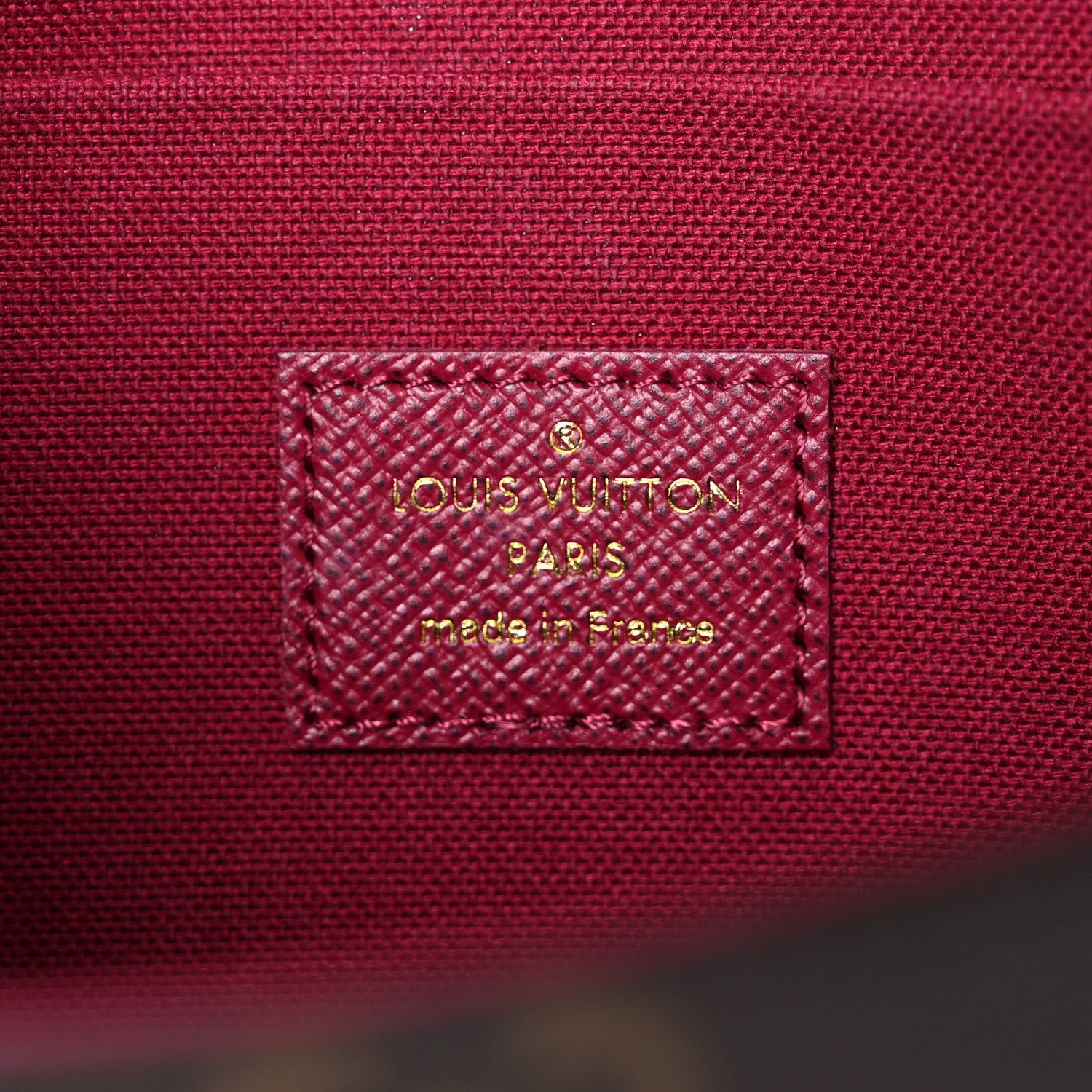 Louis Vuitton Monogram Pochette Felicie Chain Wallet Fuchsia 7 of 10