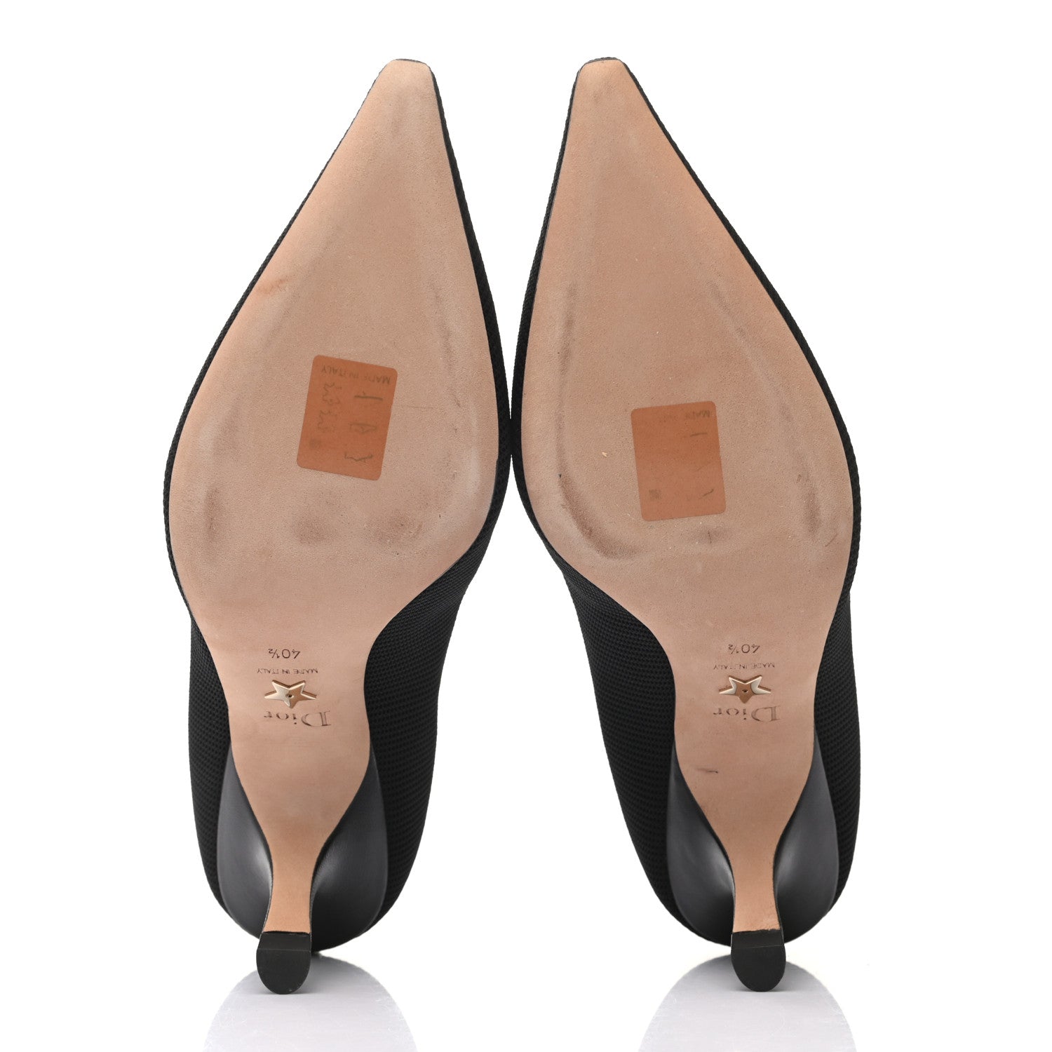 Christian Dior Fabric J'Adior Ribbon Pumps 40.5 Black 5 of 8