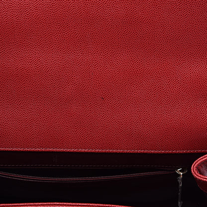 Chanel Caviar Quilted Large Business Affinity Flap Red 8 of 20