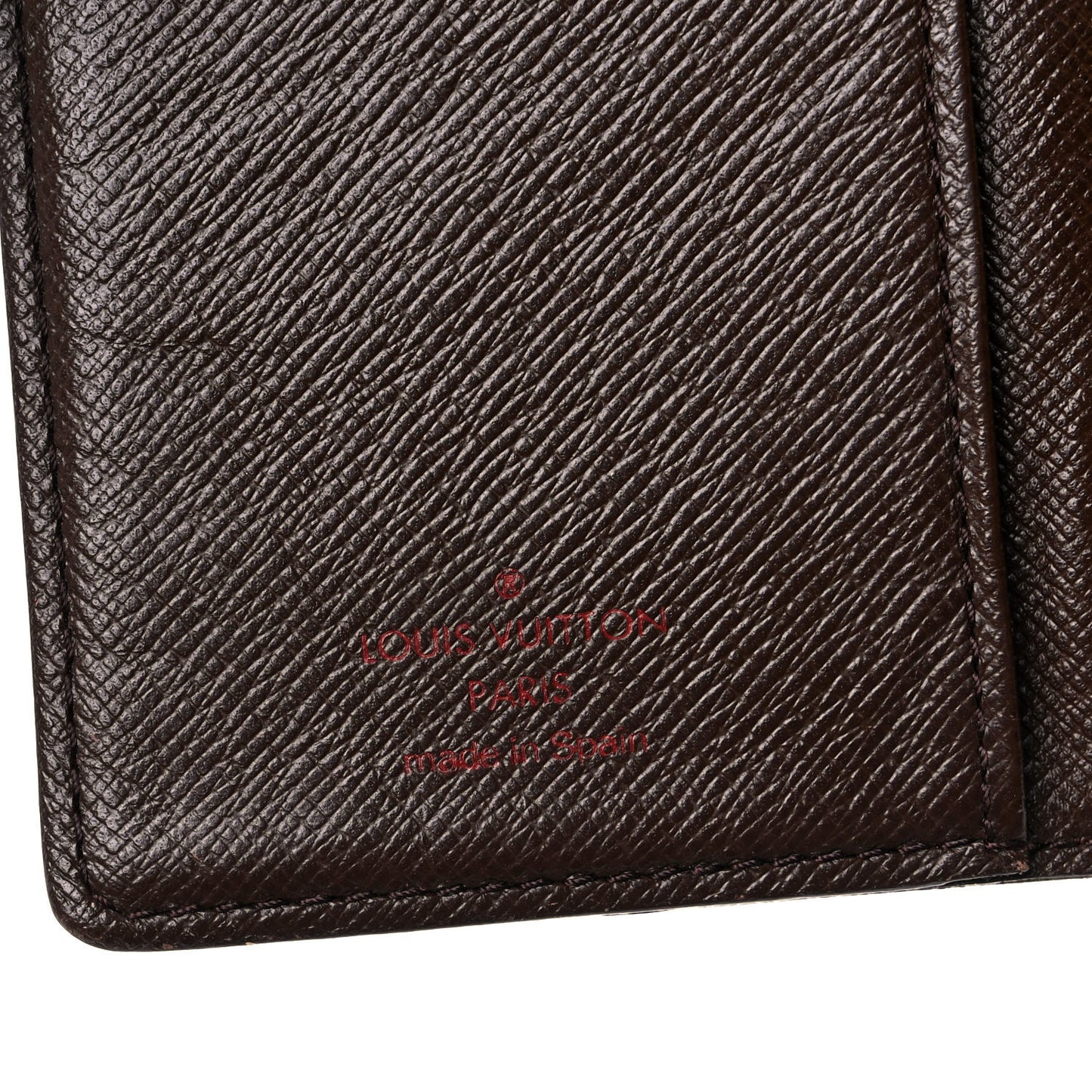 Damier Ebene Small Ring Agenda Cover