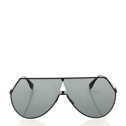 Fendi Metal Mirrored Eyeline Sunglasses FF 0193/S Black 2 of 8