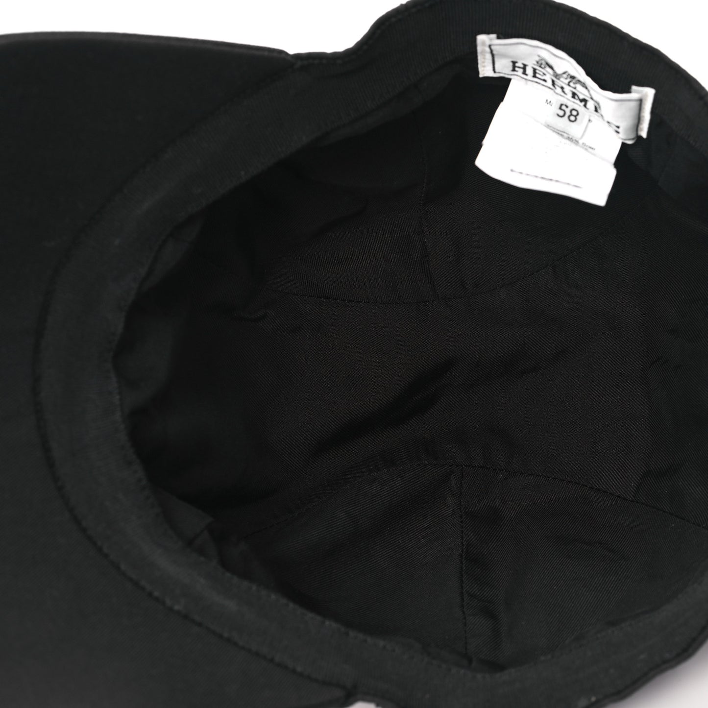 Cotton Davis H Sellier Cap 58 Black