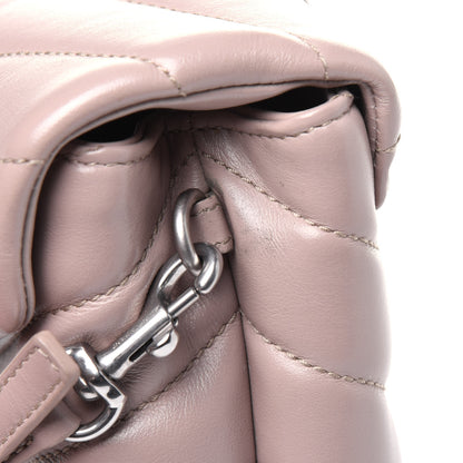 Saint Laurent Calfskin Y Quilted Monogram Toy Loulou Crossbody Bag Light Natural 20 of 21