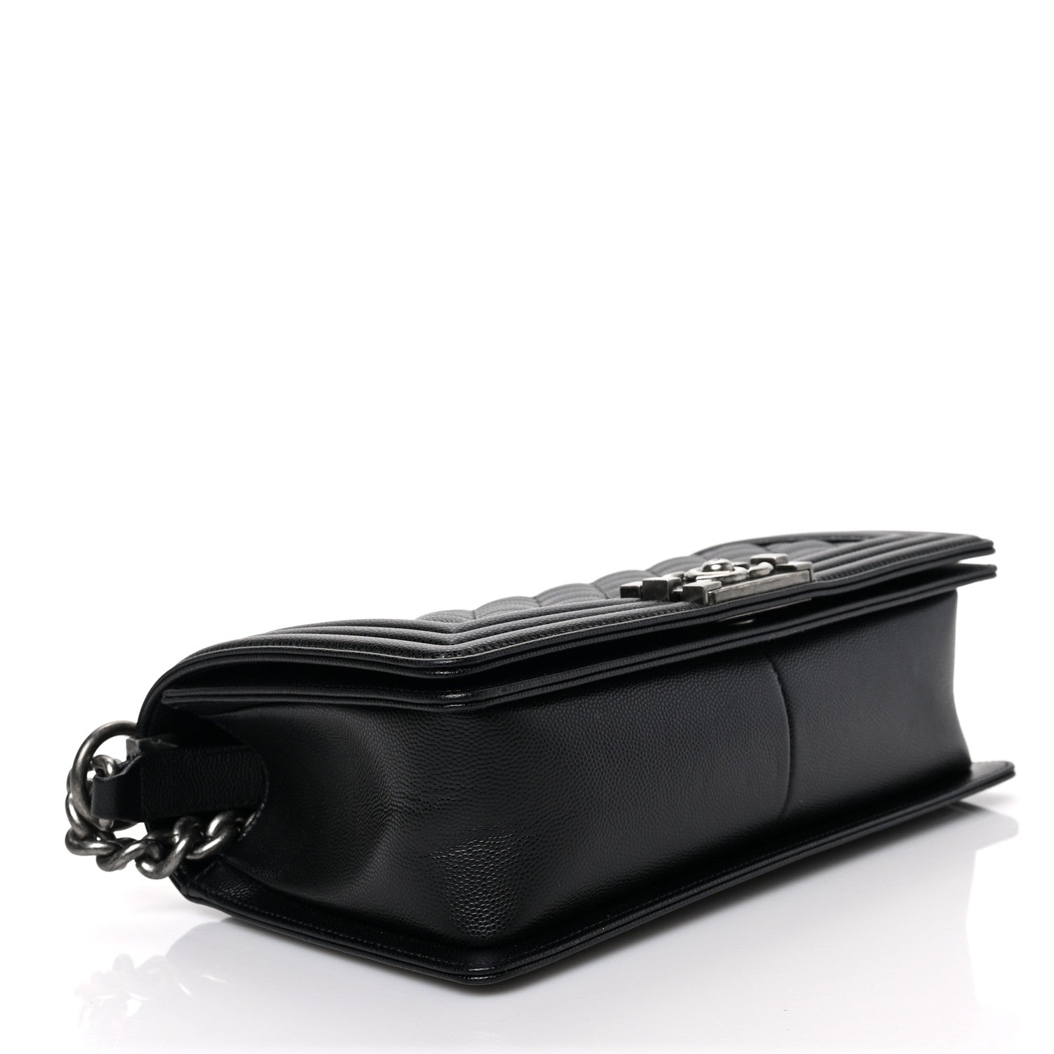 Chanel Caviar Quilted Medium Boy Flap Black 4 of 9
