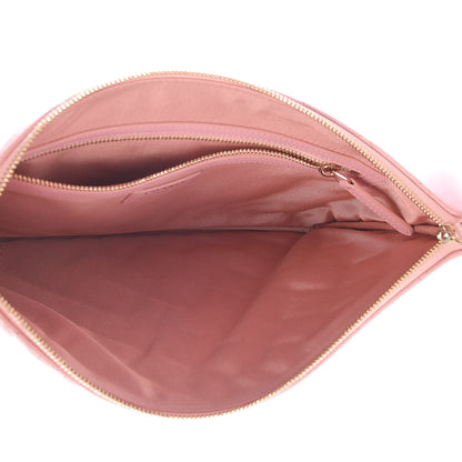 Chanel Iridescent Caviar Quilted Medium Cosmetic Case Rose Pink 5 of 9
