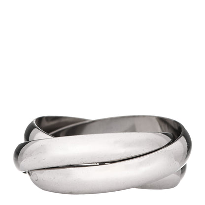 Cartier 18K White Gold Classic Trinity Ring 52 6 1 of 7