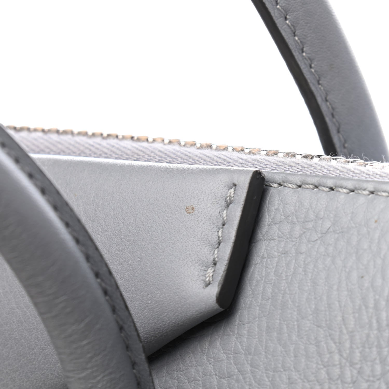 Givenchy Sugar Goatskin Kenya Metal Medium Antigona Pearl Grey 8 of 8