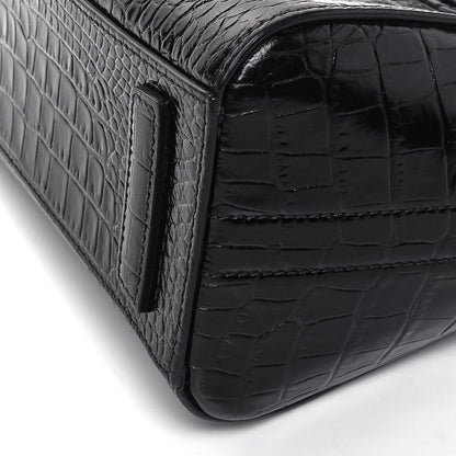 Givenchy Calfskin Crocodile Embossed Mini Antigona Black 8 of 8