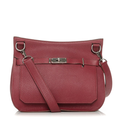 Hermes Taurillon Clemence Jypsiere 28 Bois De Rose 1 of 6