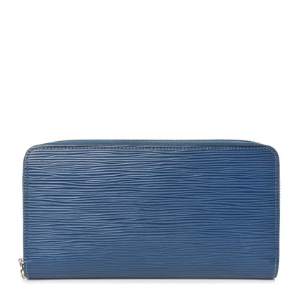 Louis Vuitton Epi Zippy Wallet Cyan 1 of 7