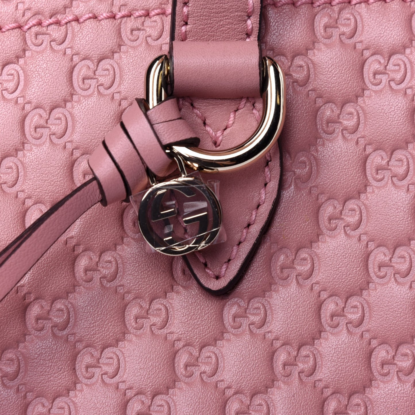 Microguccissima Small Bree Tote Soft Pink