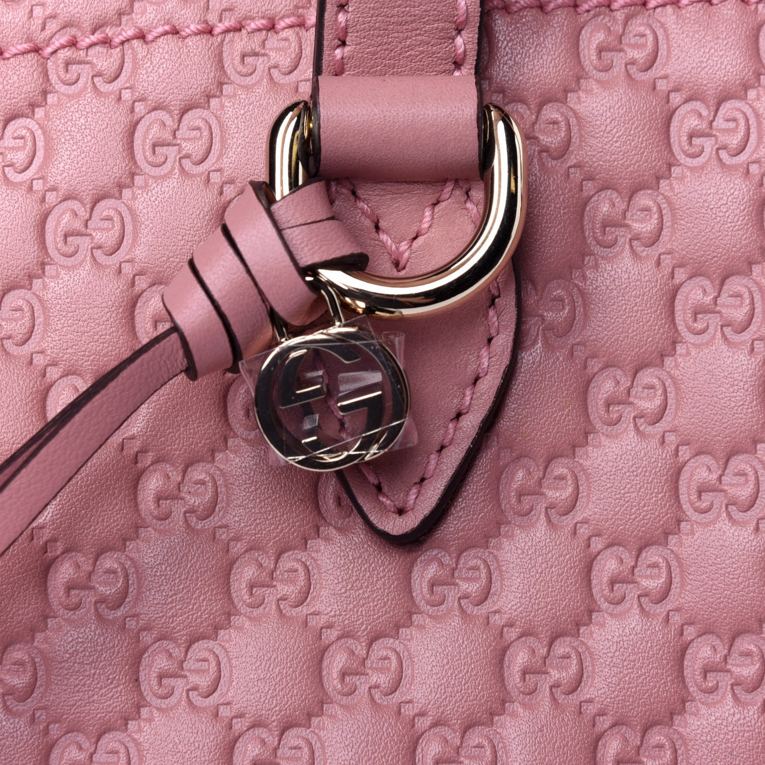 Gucci Microguccissima Small Bree Tote Soft Pink 12 of 12