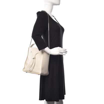 3.1 Phillip Lim 3.1 Smooth Calfskin Small Soleil Bucket Bag Off White 2 of 19