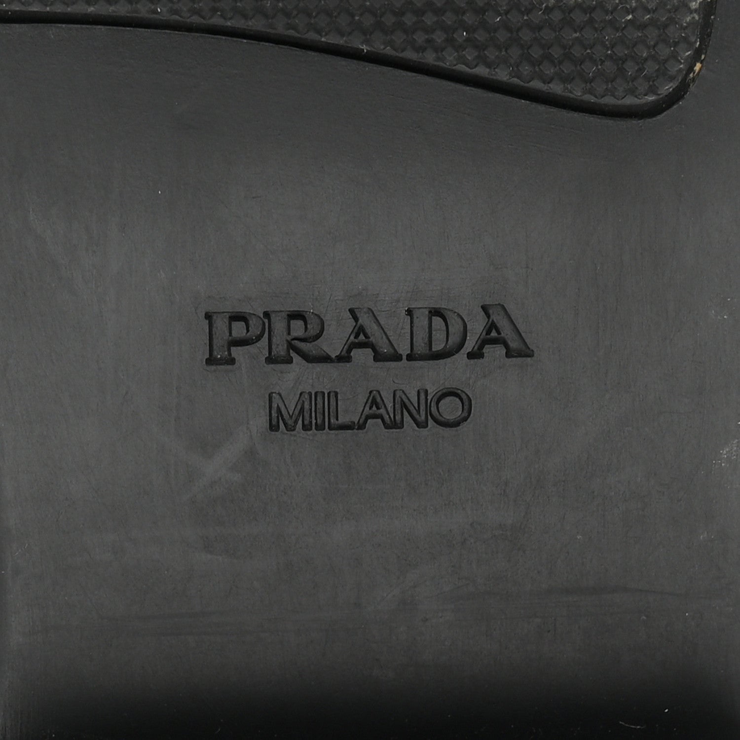 Prada Spazzolato Lace Up Derby Platform Loafers 37 Black 7 of 10