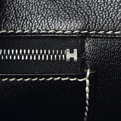 Hermes Chevre de Coromandel Birkin 35 Black 14 of 37