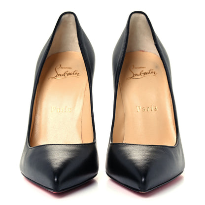 Christian Louboutin Shiny Nappa Pigalle Follies 100 Pumps 35.5 Black 3 of 9