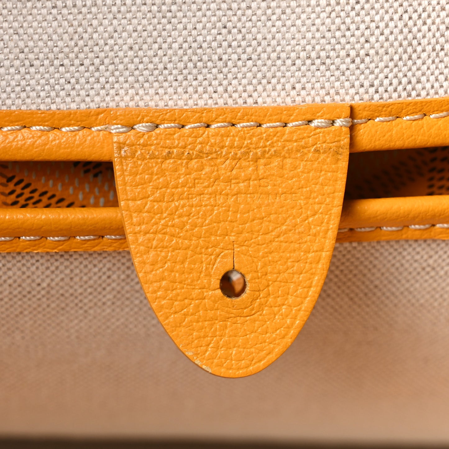 Goyardine Artois MM Yellow