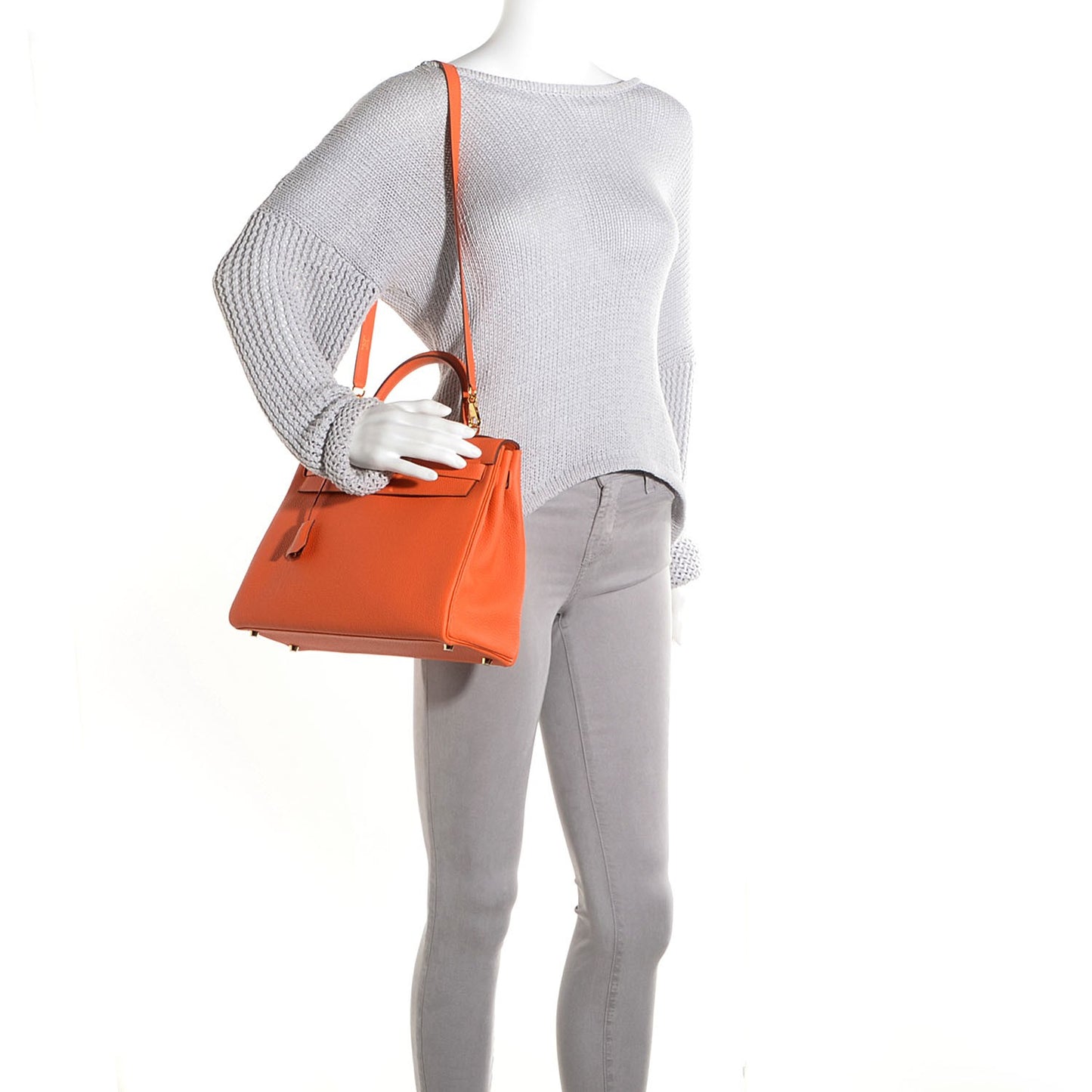 Togo Kelly Retourne 32 Orange