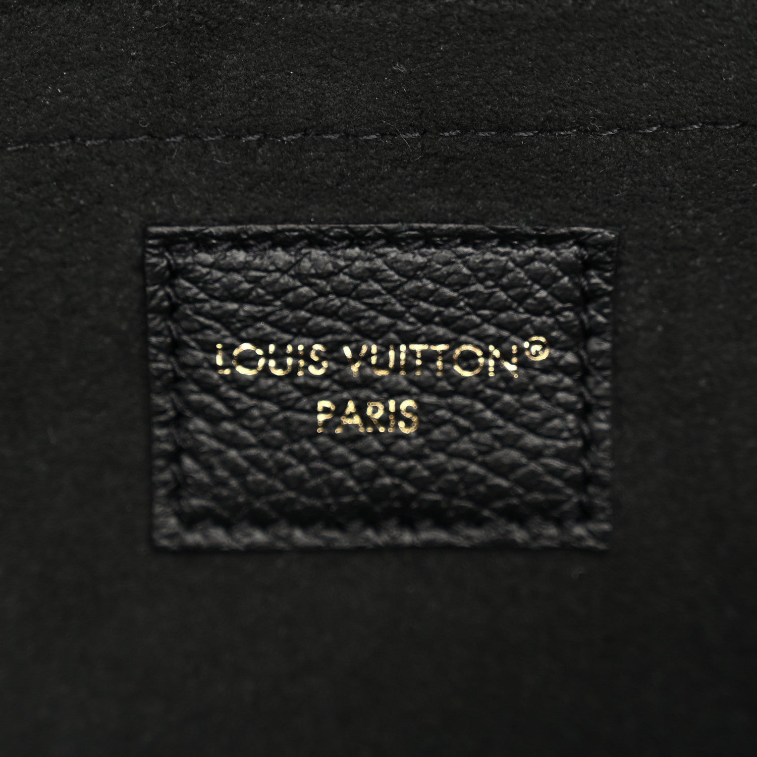 Louis Vuitton Empreinte Pochette Felicie Chain Wallet Black 7 of 10