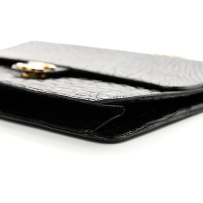Chanel Shiny Crocodile Small Flap Black 9 of 13