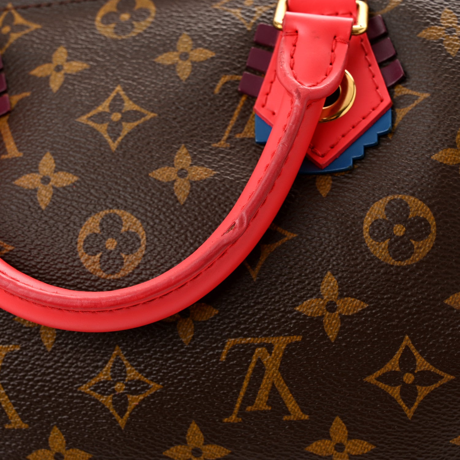 Louis Vuitton Monogram Totem Speedy 30 Flamingo 12 of 12