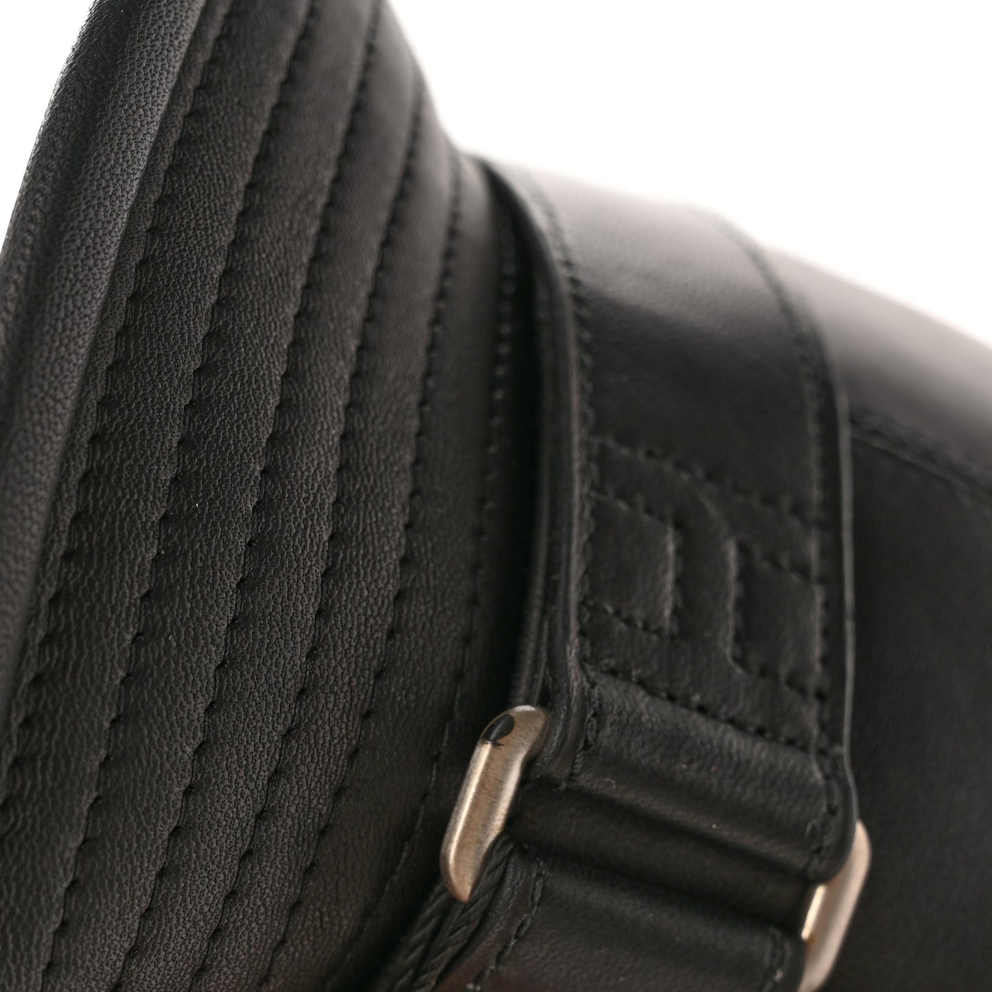 Wool Calfskin Hat 57 Black