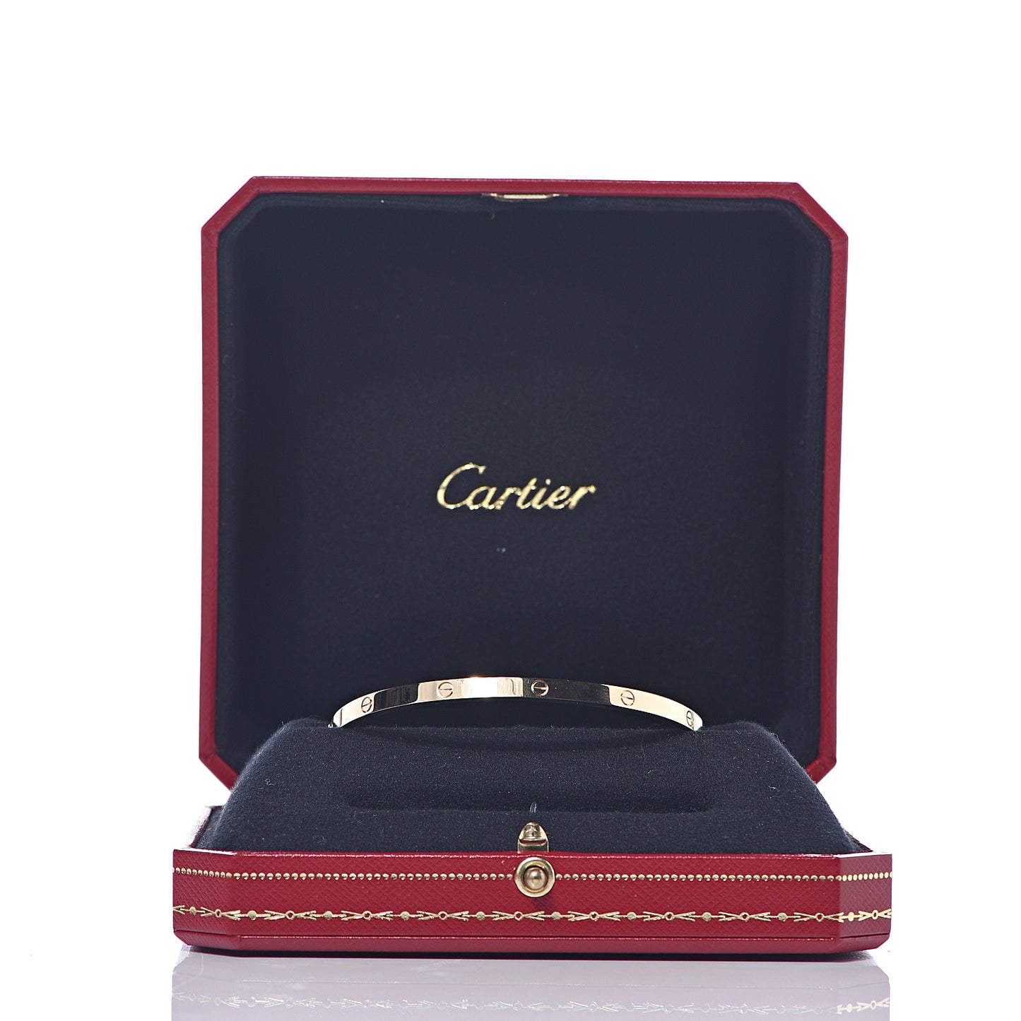 18K Yellow Gold Small LOVE Bracelet 19