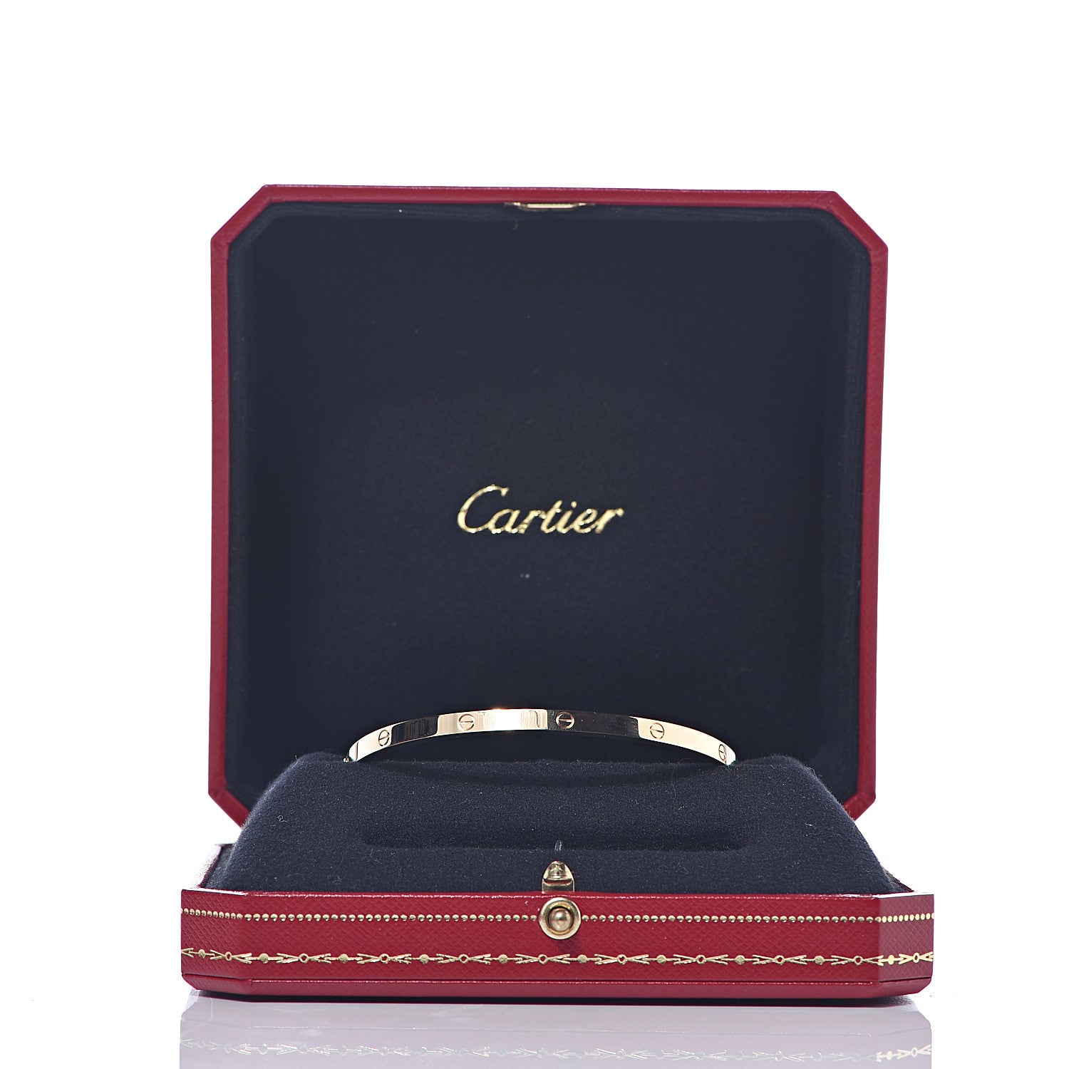 Cartier 18K Yellow Gold Small LOVE Bracelet 19 6 of 6