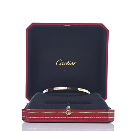 Cartier 18K Yellow Gold Small LOVE Bracelet 19 6 of 6