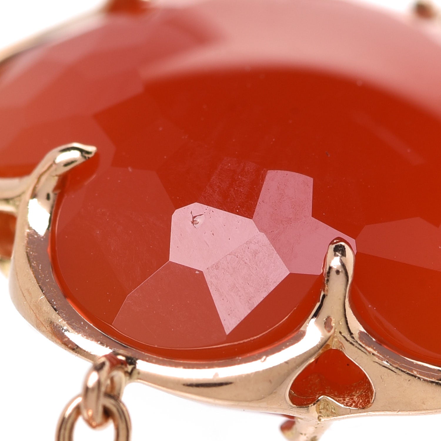 Pasquale Bruni 18K Rose Gold Milky Quartz Carnelian Diamond Bon Ton Sautoir Necklace 7 of 7