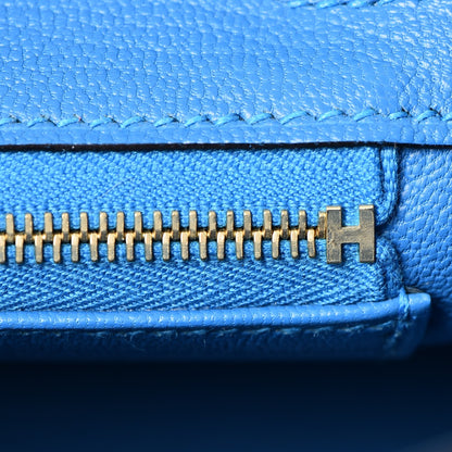 Hermes Togo Birkin 25 Bleu Zanzibar 20 of 37