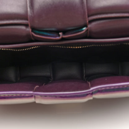 Bottega Veneta Glossy Nail Polish Nappa Maxi Intreccio Padded Cassette Crossbody Bag Holographic 5 of 9
