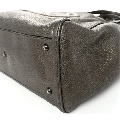 Gucci Metallic Cellarius Calfskin Medium Soho Shoulder Bag Sasso 10 of 10