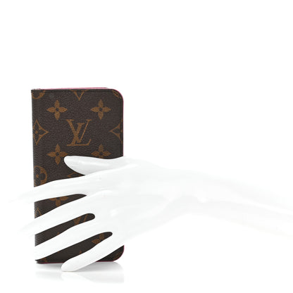 Louis Vuitton Monogram iPhone XS Max Folio Case Rose Pop 2 of 13