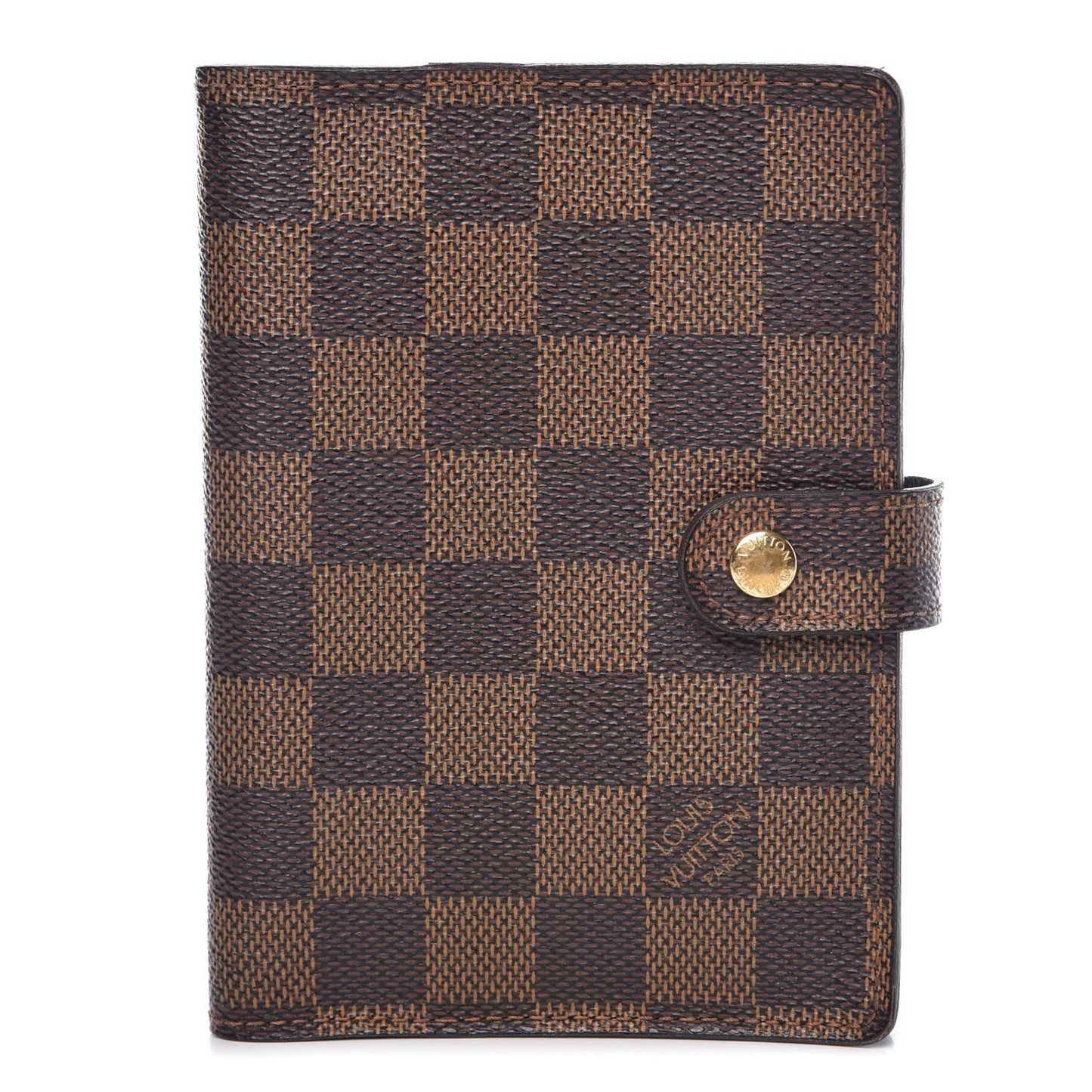 Damier Ebene Small Ring Agenda Cover
